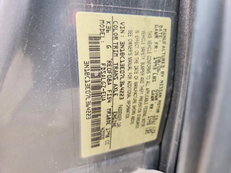 Photo 14 from auction – 2007 NISSAN VERSA with VIN 3N1BC13E07L364223