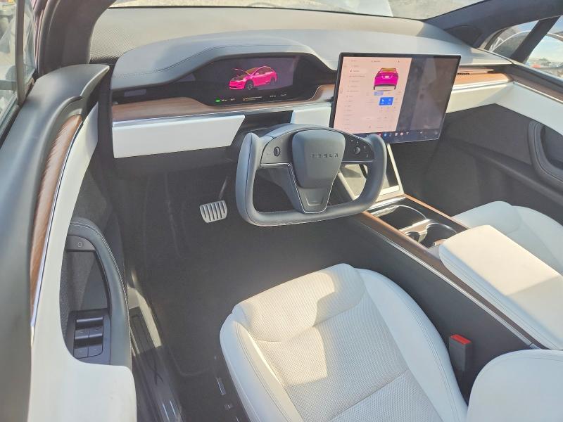 Photo 8 from auction – 2023 TESLA MODEL X with VIN 7SAXCBE55PF370400