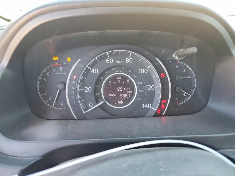 Photo 9 from auction – 2012 HONDA CR-V with VIN 5J6RM3H38CL042389
