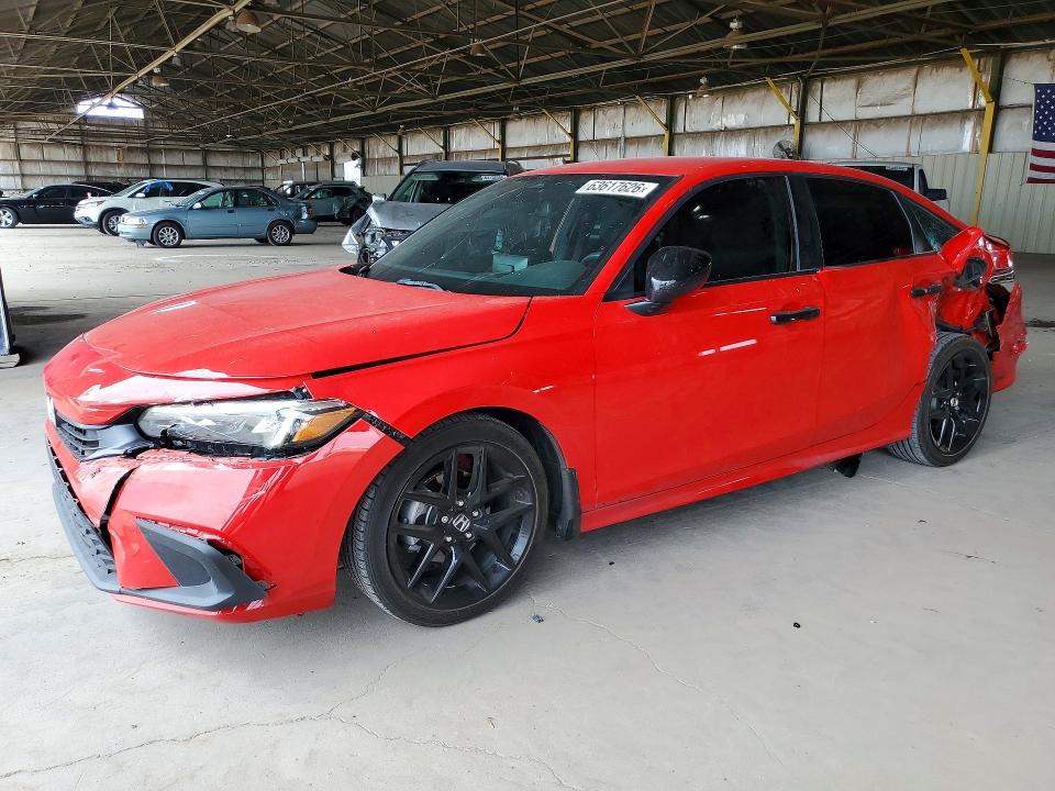 Photo 1 from auction – 2024 HONDA CIVIC with VIN 2HGFE2F54RH565789