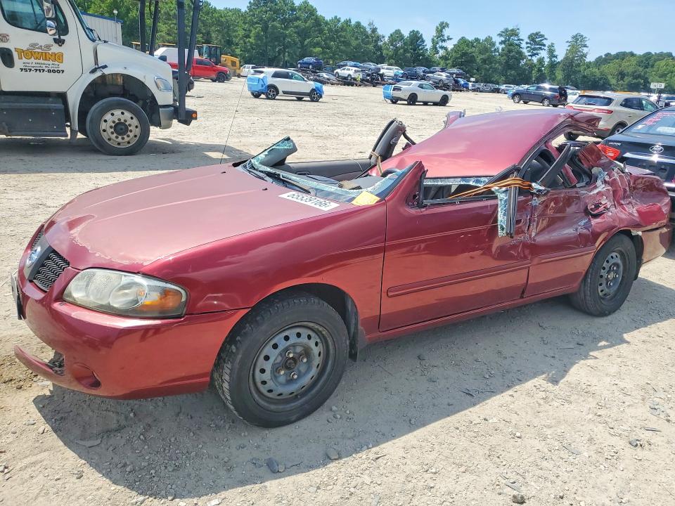 NISSAN SENTRA 2006 with VIN 3N1CB51D16L491814 - Photo from auction