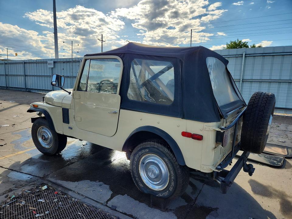Photo 2 from auction – 1976 JEEP CJ-7 with VIN J6F93AA056863