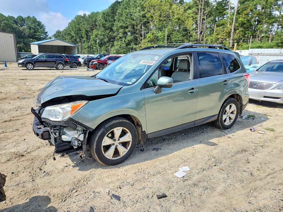 SUBARU FORESTER 2014 with VIN JF2SJAPC2EH493976 - Photo from auction