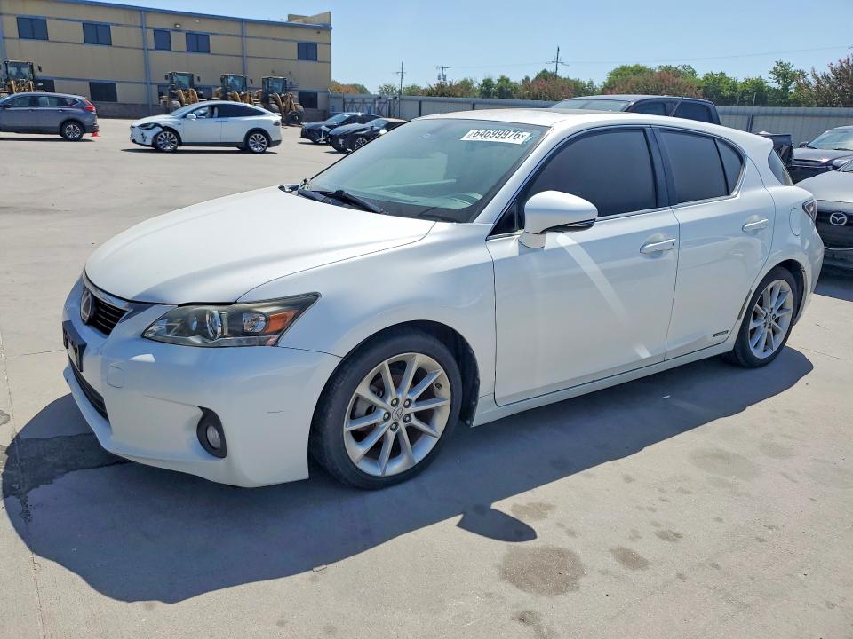 LEXUS CT 2012 with VIN JTHKD5BH8C2067028 - Photo from auction