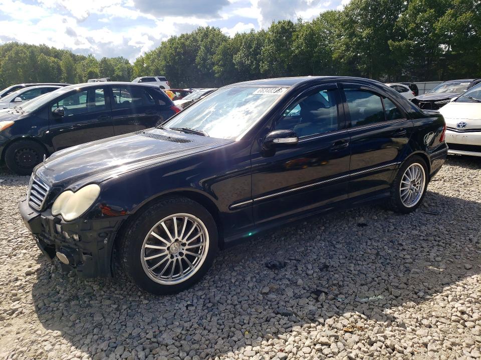 MERCEDES-BENZ C 2007 with VIN WDBRF52H47A939760 - Photo from auction
