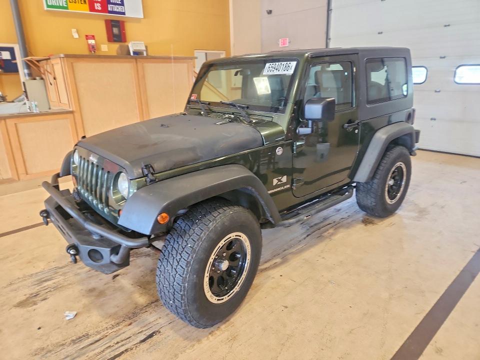 JEEP WRANGLER 2007 with VIN 1J4FA24127L100237 - Photo from auction