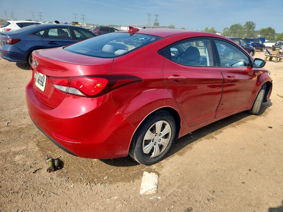 Photo 3 from auction – 2016 HYUNDAI ELANTRA with VIN KMHDH4AEXGU526999