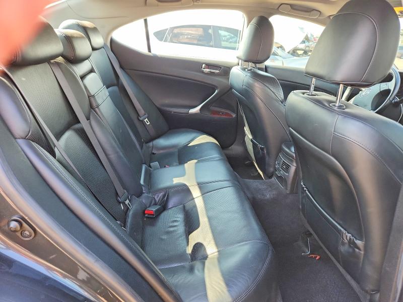 Photo 10 from auction – 2008 LEXUS IS with VIN JTHCK262285027385