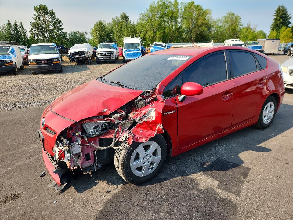TOYOTA PRIUS 2010 with VIN JTDKN3DU6A5086489 - Photo from auction
