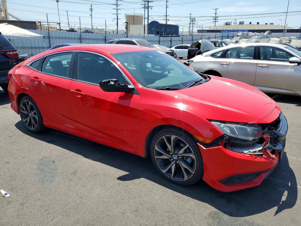 Photo 4 from auction – 2019 HONDA CIVIC with VIN 2HGFC2F8XKH544497