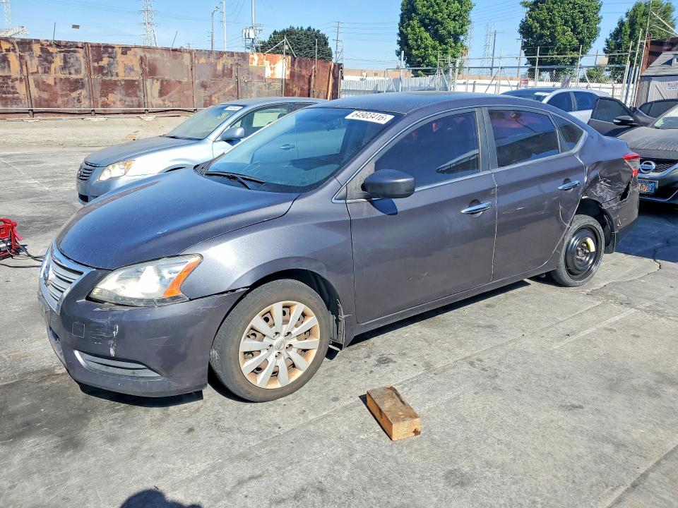 NISSAN SENTRA 2014 with VIN 1N4AB7AP2EN855981 - Photo from auction