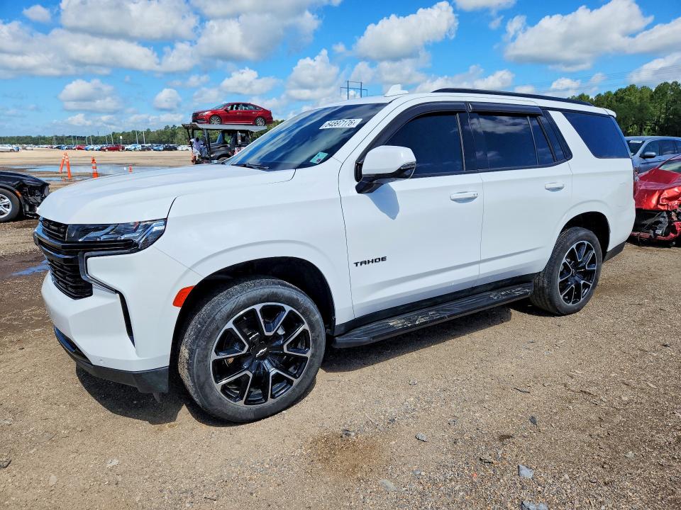 CHEVROLET TAHOE 2023 with VIN 1GNSCRKD2PR492709 - Photo from auction