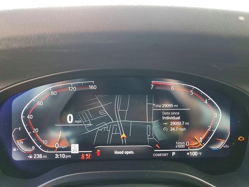 Photo 9 from auction – 2022 BMW X4 with VIN 5UX33DT06N9M33685
