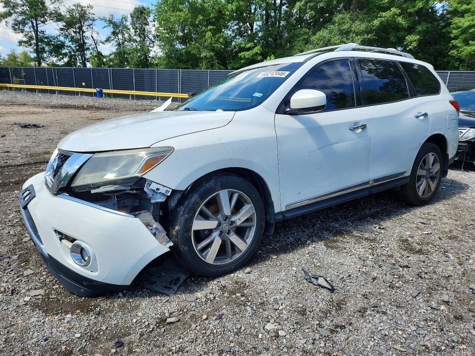 NISSAN PATHFINDER 2014 with VIN 5N1AR2MM1EC687333 - Photo from auction