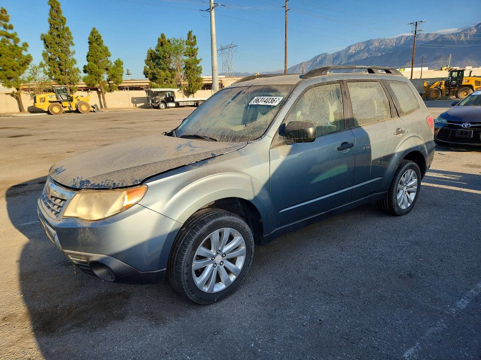 SUBARU FORESTER 2012 with VIN JF2SHABC7CH436804 - Photo from auction