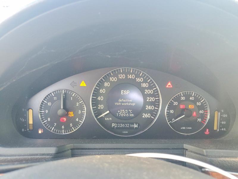 Photo 9 from auction – 2003 MERCEDES-BENZ E with VIN WDBUF70J33A208758
