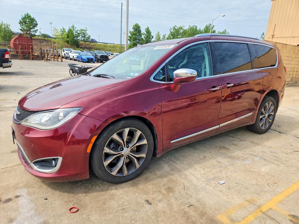 CHRYSLER PACIFICA 2017 with VIN 2C4RC1GG5HR650709 - Photo from auction