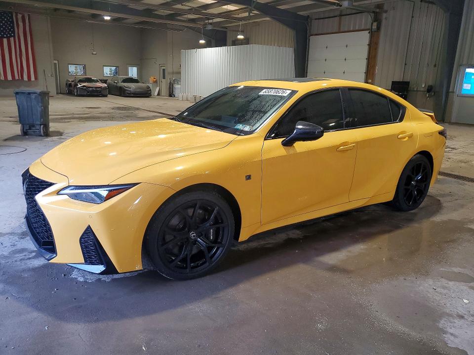 LEXUS IS 500 2025 with VIN JTHAP1D25S5006950 - Photo from auction