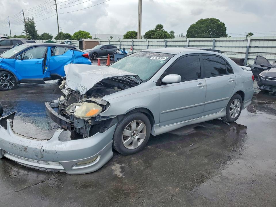 TOYOTA COROLLA 2006 with VIN 2T1BR32E86C609666 - Photo from auction