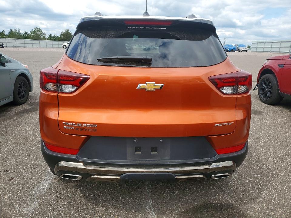 Photo 6 from auction – 2022 CHEVROLET TRAILBLAZER with VIN KL79MSSL6NB054457