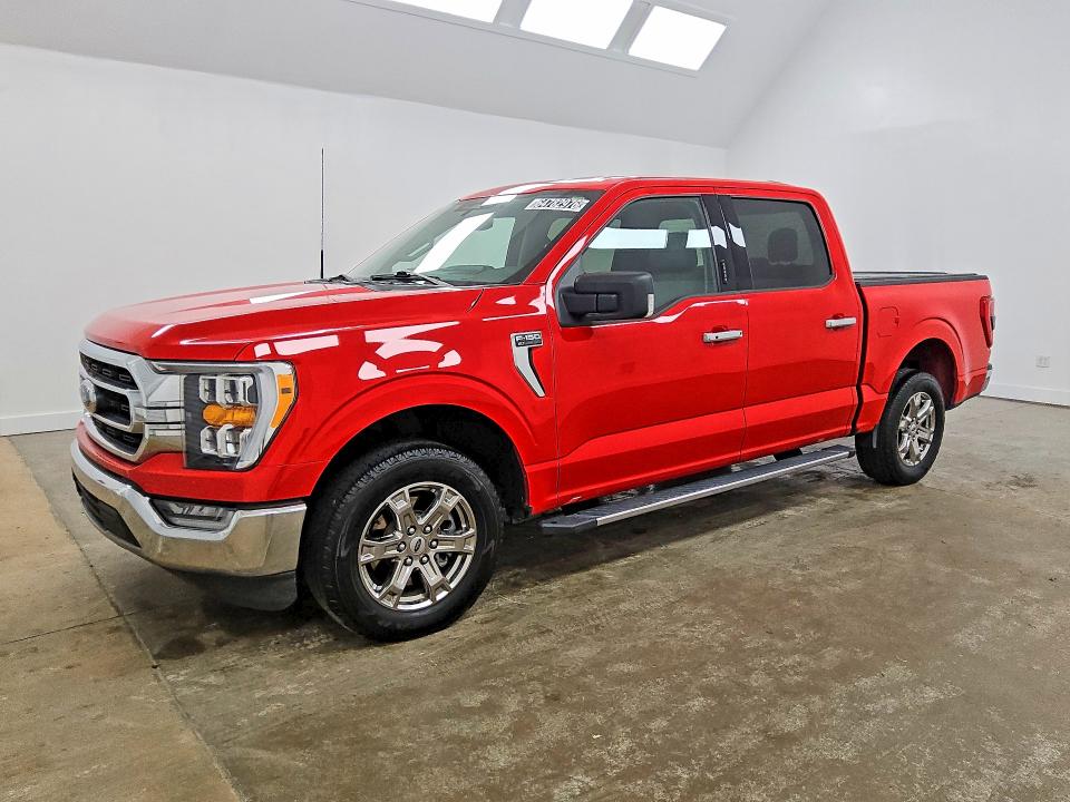 FORD F150 2021 with VIN 1FTEW1CBXMKE66536 - Photo from auction