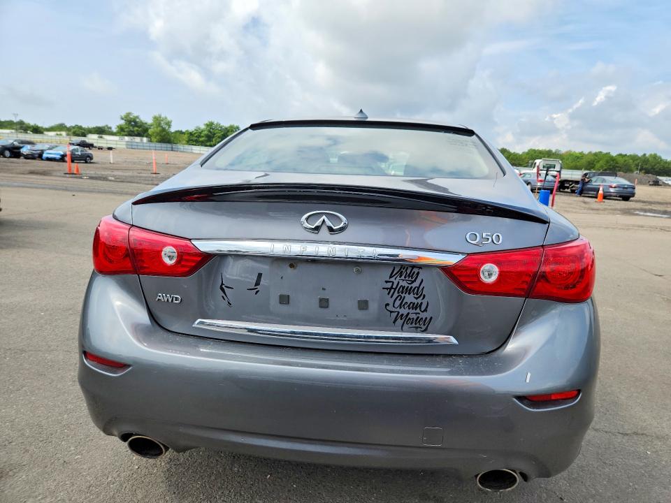 Photo 6 from auction – 2015 INFINITI Q50 with VIN JN1BV7AR3FM410425