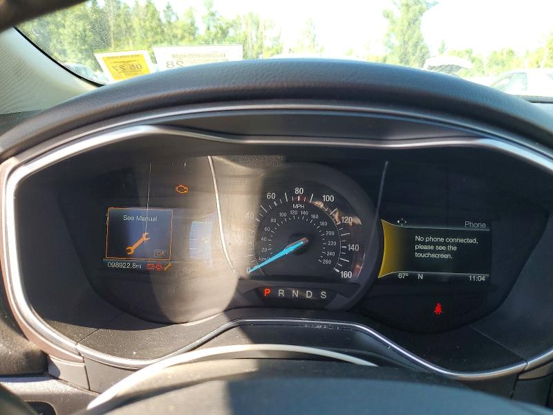 Photo 9 from auction – 2017 FORD FUSION with VIN 3FA6P0HD1HR291154