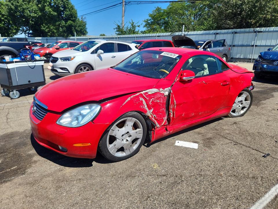 LEXUS SC 2005 with VIN JTHFN48Y650071660 - Photo from auction