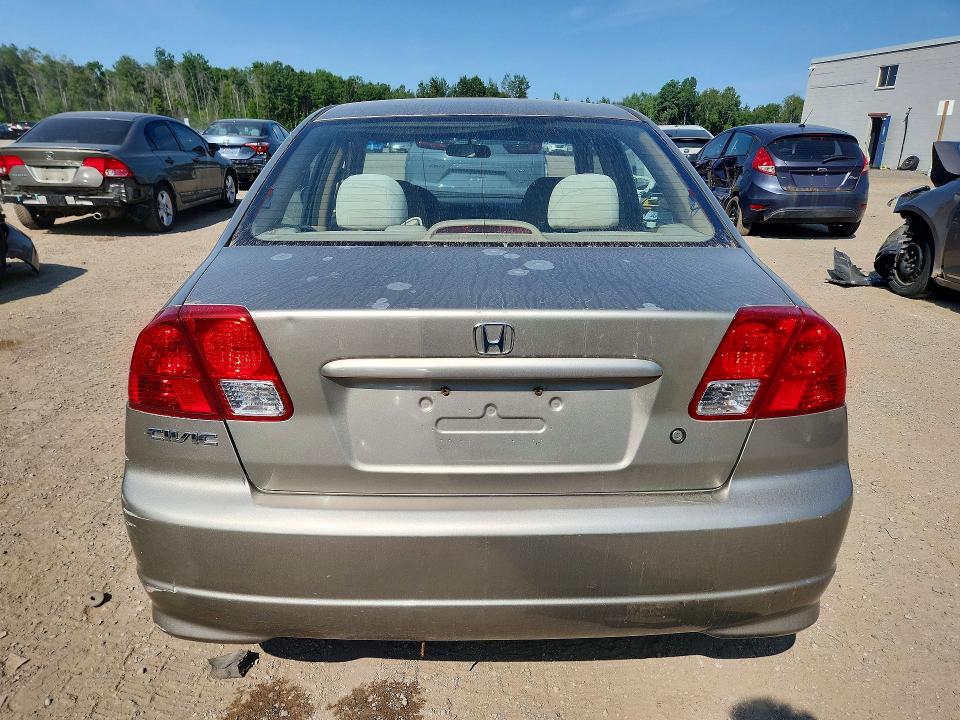 Photo 6 from auction – 2005 HONDA CIVIC with VIN 2HGES16655H033274