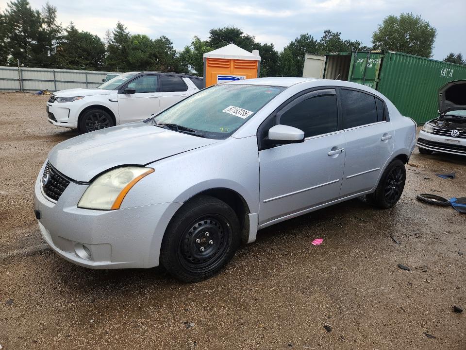 NISSAN SENTRA 2009 with VIN 3N1AB61E69L673342 - Photo from auction