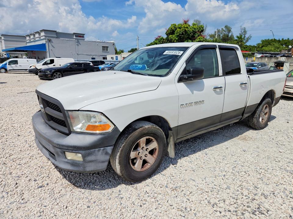 DODGE RAM 1500 2011 with VIN 1D7RV1GP1BS684409 - Photo from auction