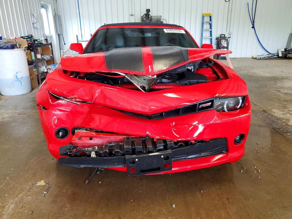 Photo 5 from auction – 2015 CHEVROLET CAMARO with VIN 2G1FF3D35F9259024