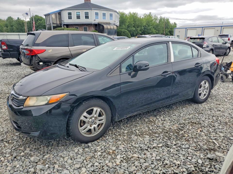 HONDA CIVIC 2012 with VIN 2HGFB2F50CH311660 - Photo from auction