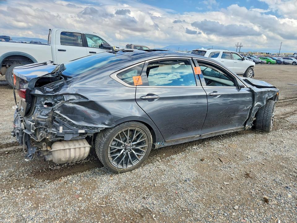 Photo 3 from auction – 2018 GENESIS G80 with VIN KMHGN4JB2JU225002