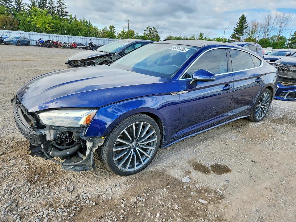 AUDI A5 2020 with VIN WAUFNCF54LA003270 - Photo from auction