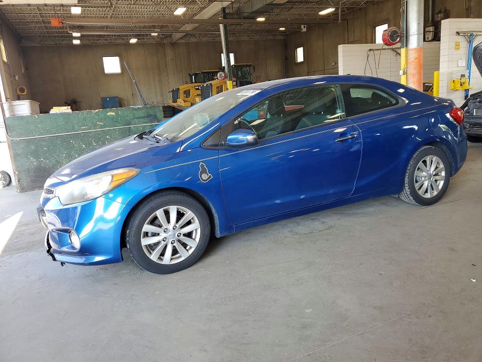 KIA FORTE KOUP 2015 with VIN KNAFX6A86F5297605 - Photo from auction