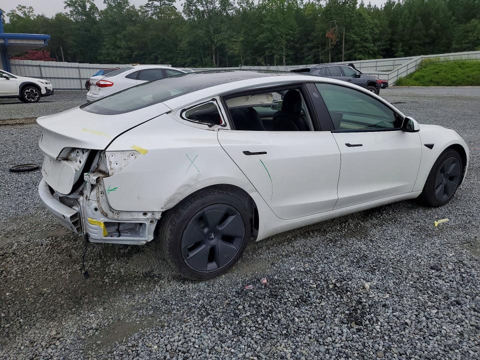 Photo 3 from auction – 2022 TESLA MODEL 3 with VIN 5YJ3E1EA6NF306554