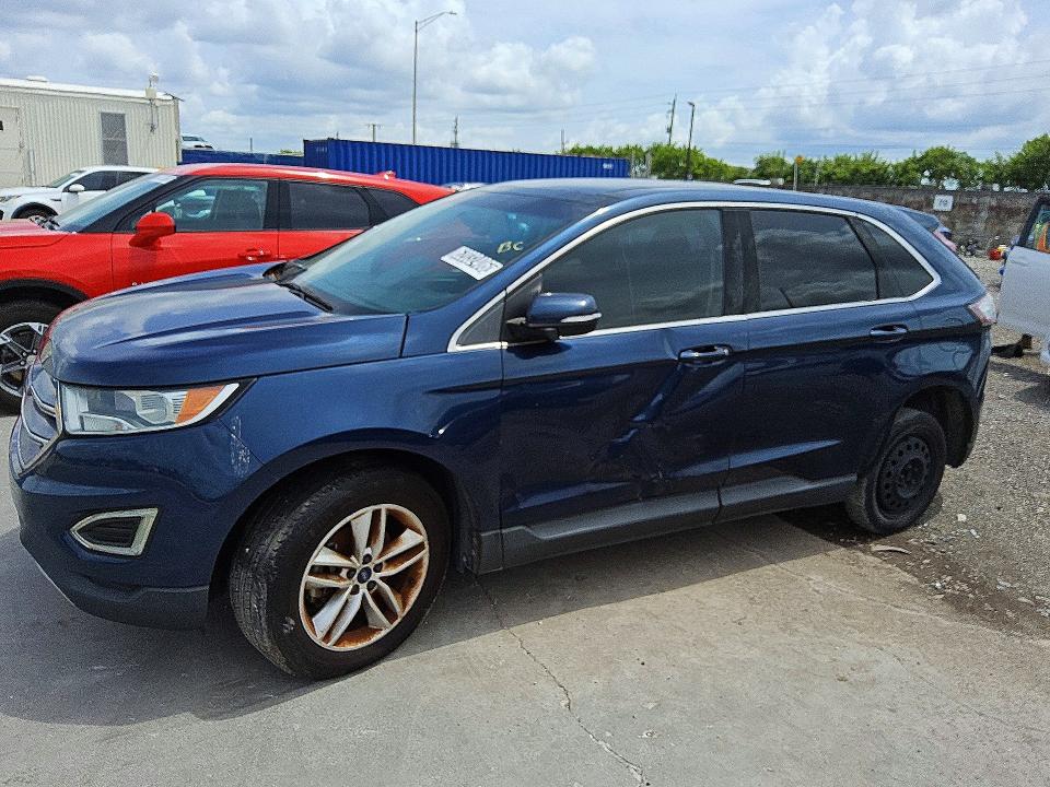 FORD EDGE 2017 with VIN 2FMPK3J84HBC01405 - Photo from auction