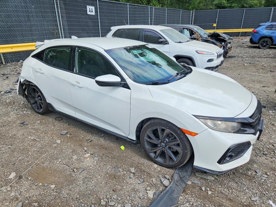 Photo 4 from auction – 2017 HONDA CIVIC with VIN SHHFK7H40HU234722
