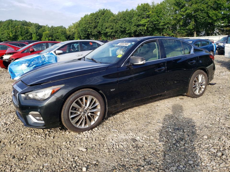 INFINITI Q50 2018 with VIN JN1EV7AR3JM430566 - Photo from auction