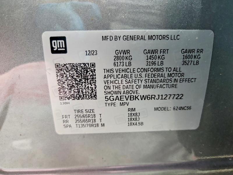 صورة رقم 14 من المزاد - 2024 BUICK ENCLAVE مع VIN 5GAEVBKW6RJ127722