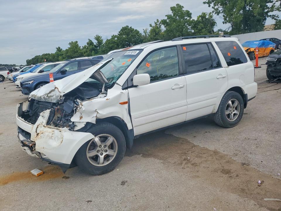 HONDA PILOT 2007 with VIN 5FNYF28517B030598 - Photo from auction