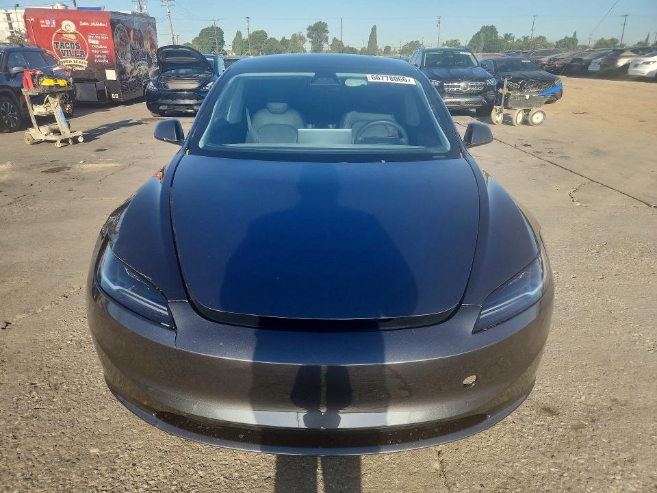 Photo 5 from auction – 2025 TESLA MODEL 3 with VIN 5YJ3E1EA9SF013033