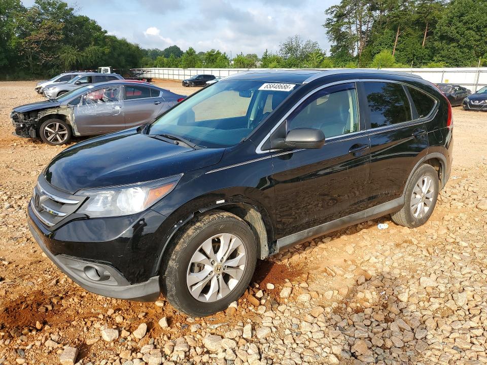 HONDA CR-V 2012 with VIN 2HKRM4H74CH600869 - Photo from auction