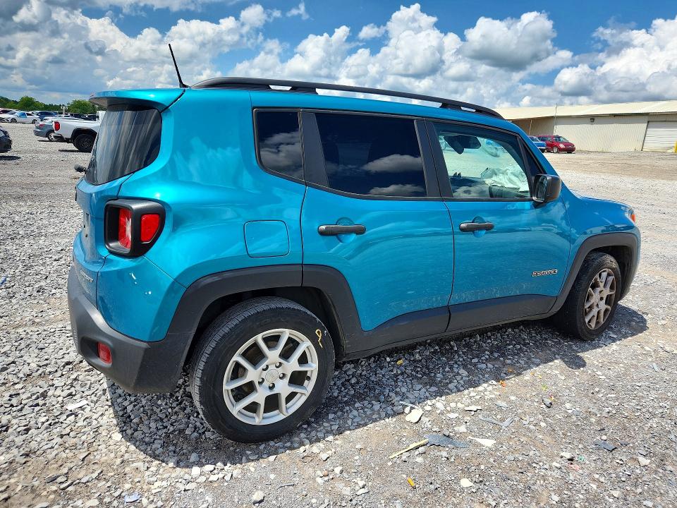 Photo 3 from auction – 2021 JEEP RENEGADE with VIN ZACNJDAB9MPM32531