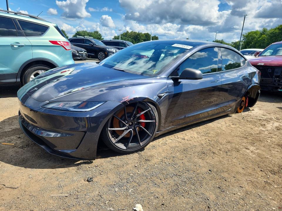 TESLA MODEL 3 2024 with VIN 5YJ3E1ET6RF856604 - Photo from auction