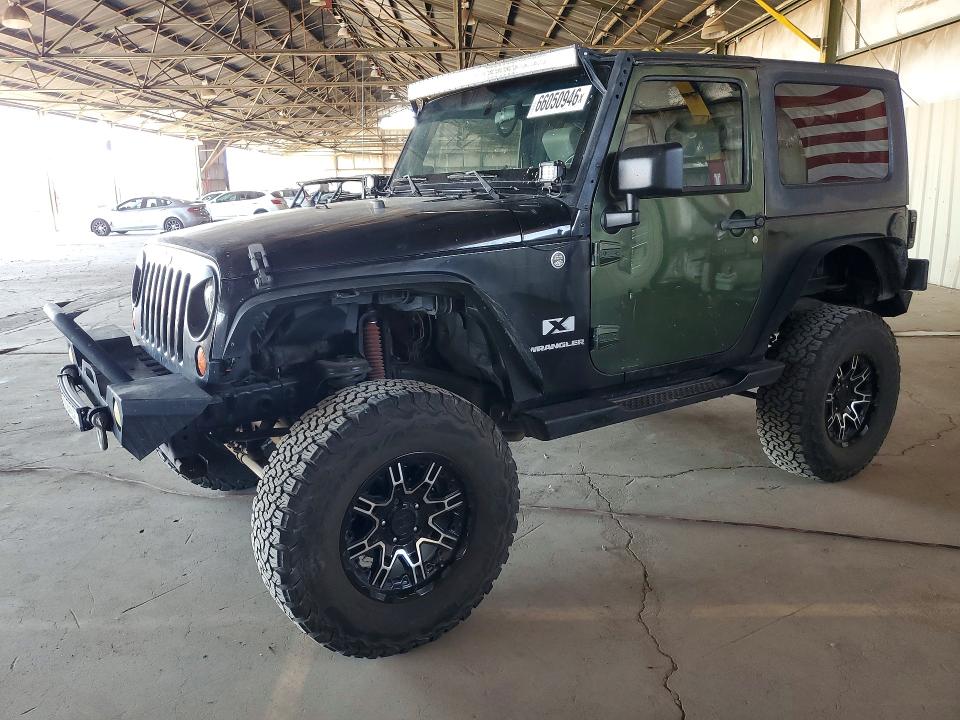JEEP WRANGLER 2008 مع رقم تعريف المركبة 1J4FA24118L631642 - صورة من المزاد