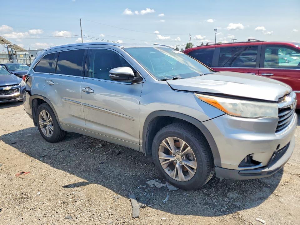 Photo 4 from auction – 2015 TOYOTA HIGHLANDER with VIN 5TDJKRFH7FS218958