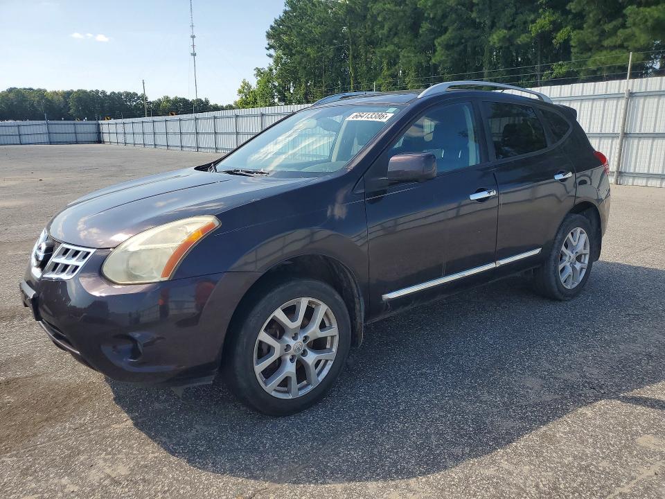 NISSAN ROGUE 2012 with VIN JN8AS5MVXCW402034 - Photo from auction
