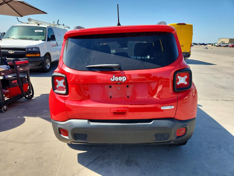 Photo 6 from auction – 2019 JEEP RENEGADE with VIN ZACNJABB5KPK79513